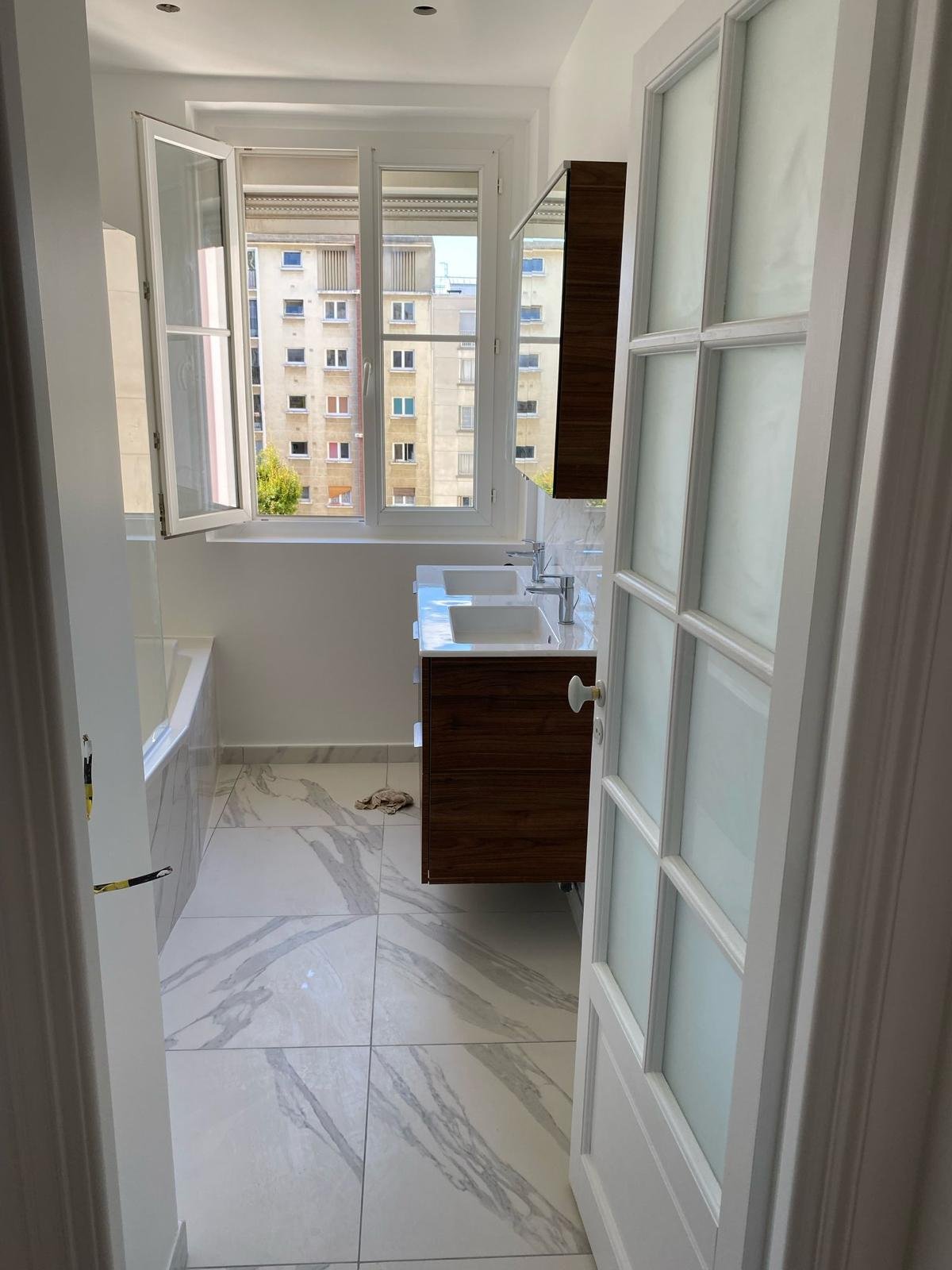 Ravalement de façade et finitions – La Courneuve